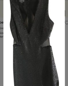 BEBE  Black sequins dress